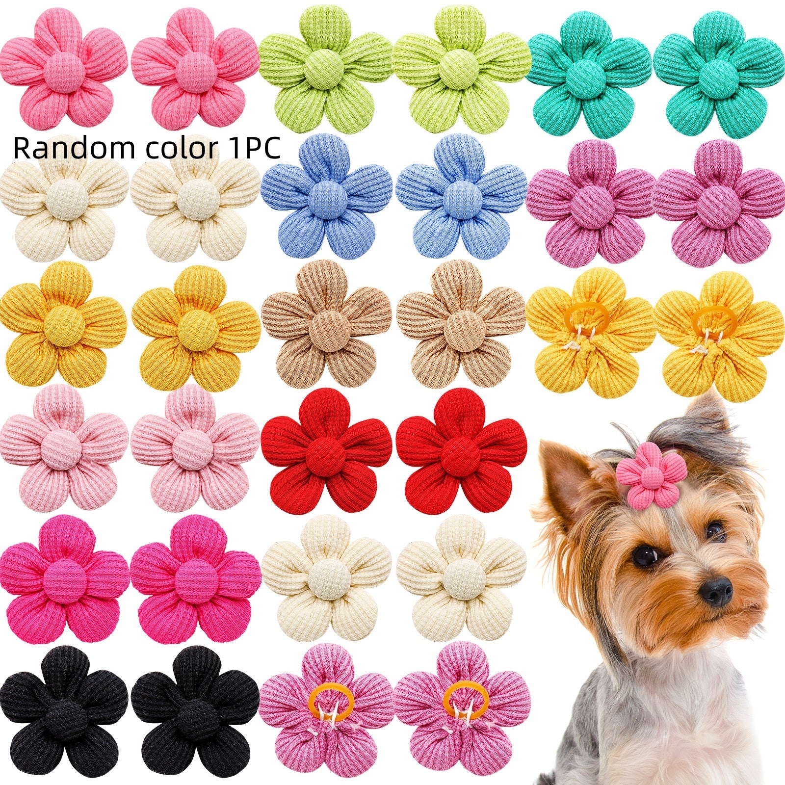 Pet Headdress Flower Spring Flower