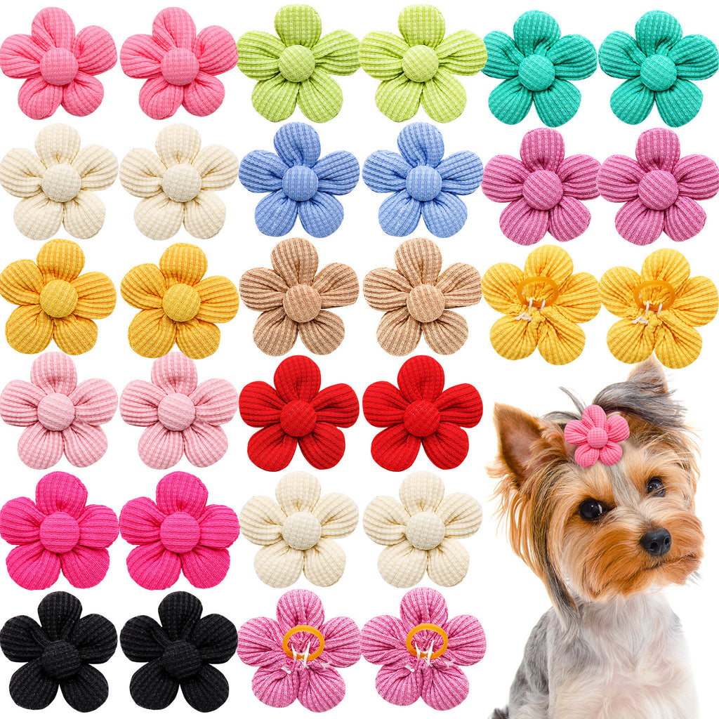 Pet Headdress Flower Spring Flower