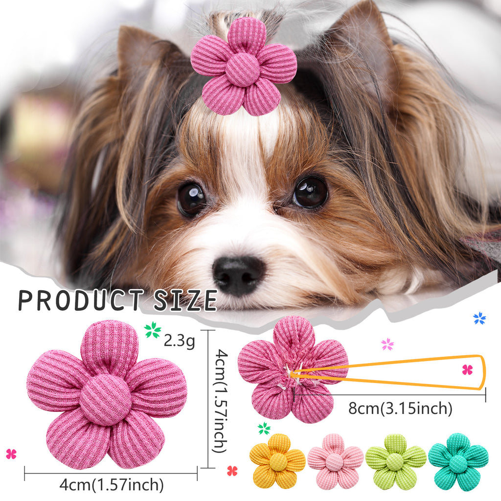 Pet Headdress Flower Spring Flower