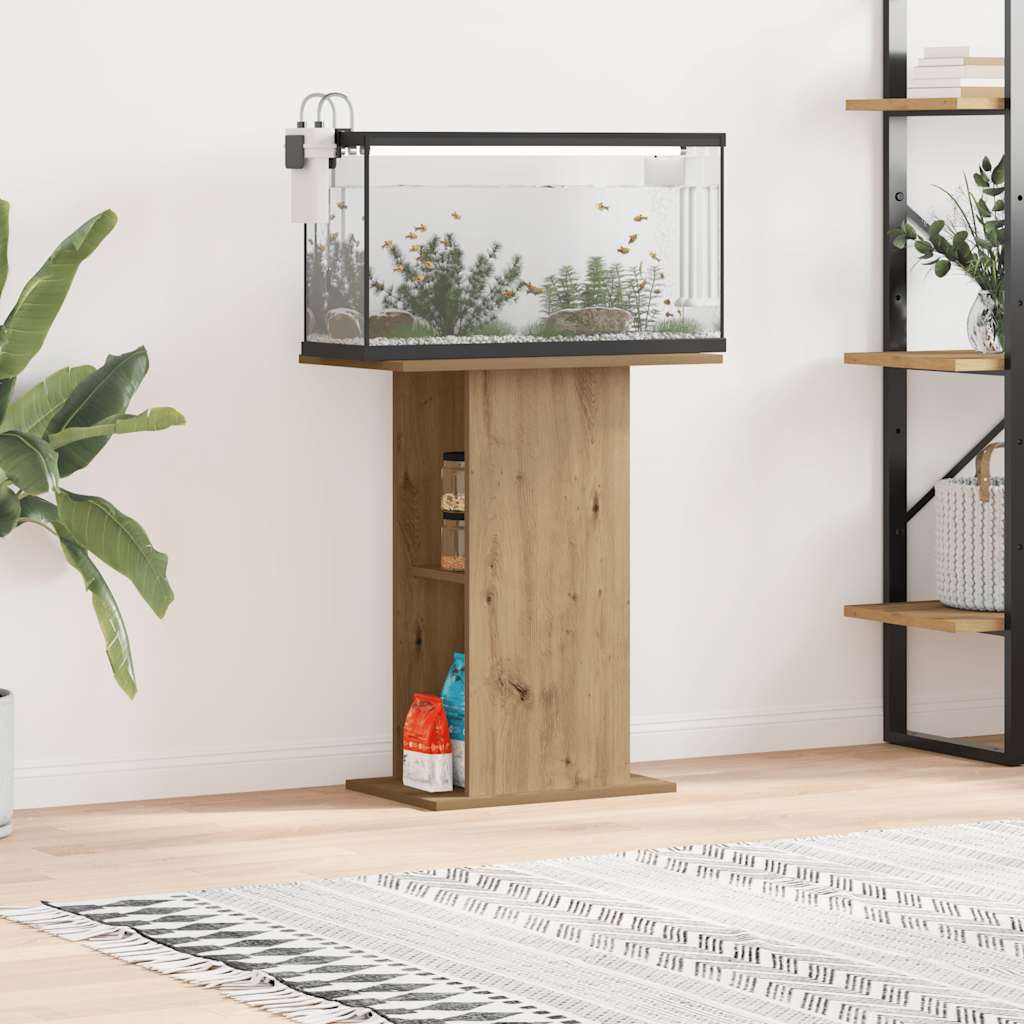 Aquarium Stand 60.5x36x72.5 cm, Wood-based material