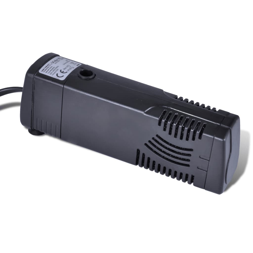 Aquarium filter pump, aquarium filter, Aquafilter 300L/h, aquarium filter pump with activated carbon